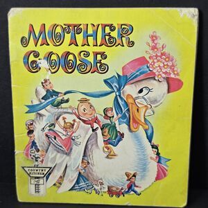 Vintage 1961 - Mother Goose Nursery Rhymes - Tell a Tales Book - #2511